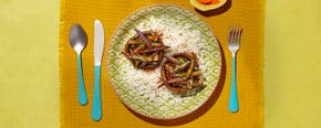Portobello & Eggplant Stir-fry