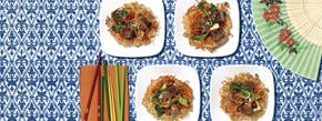 Hoisin Pork Chow Mein Noodle Stir Fry