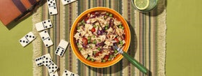 Spicy Asian Bowtie Pasta Salad