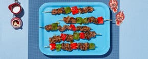 Teriyaki Flank Steak & Green Pepper Yakitori