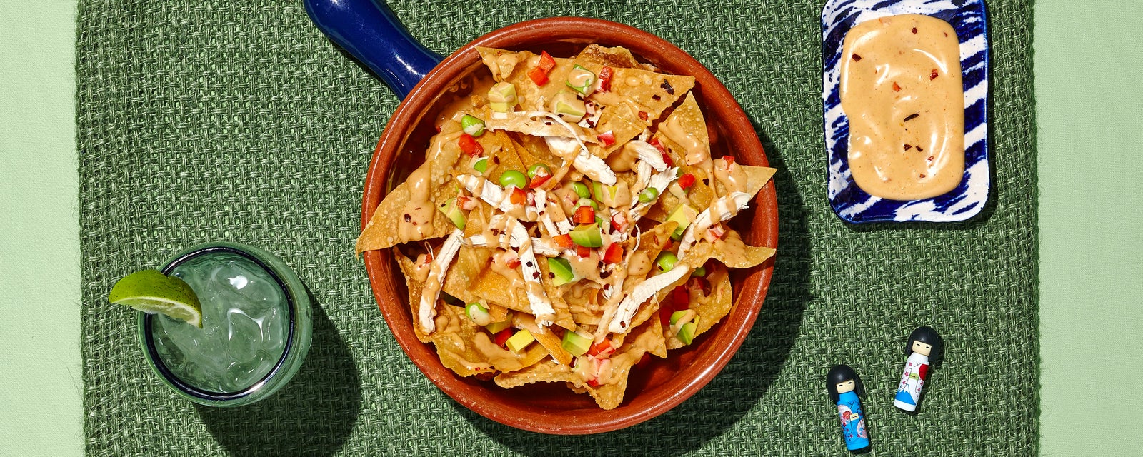 Winner’s Chili Wonton Nachos