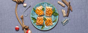 Teriyaki Marinated Halibut with Grilled Oranges