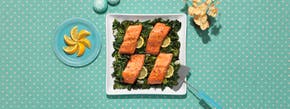 Teriyaki Salmon with Broccolini & Kale