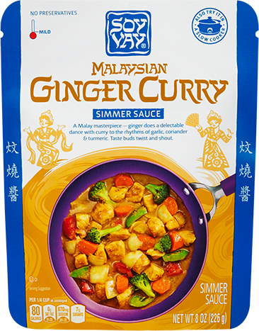 Malaysian Ginger Curry Simmer Sauce